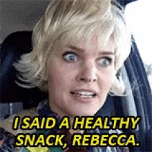 Healthy Snack Rebecca GIF