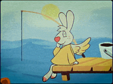 Angel Hare Fishing GIF - Angel Hare Fishing GIFs