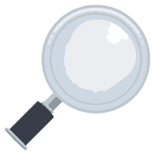magnifying glass tilted right objects joypixels detectives search