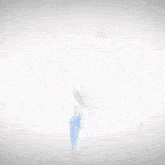 a blurred image of a person 's face with a smile on their face