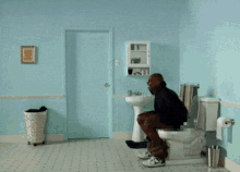 When You’re Having A Poo, And A Little Bit Of Water Squirts Into Your Butthole. GIF - Toilet GIFs