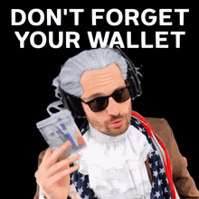 Benjammins Dont Forget Your Wallet GIF