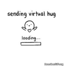Hug Sending Virtual Hug GIF
