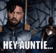 Hey Auntie Killmonger GIF