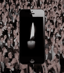 Candle Waving GIF - Candle Waving Crowded GIFs