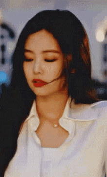 Jennie Kim Stare GIF - Jennie Kim Stare Jennie GIFs