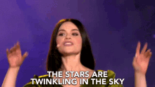 The Stars Are Twinkling In The Sky Shining GIF - The Stars Are Twinkling In The Sky Shining Night Time GIFs