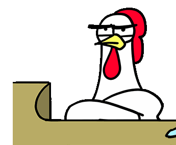 Chicken Bro Chicken Sticker - Chicken Bro Chicken Work Stickers