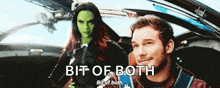 Star Lord Gamora GIF - Star Lord Gamora Bit Of Both GIFs