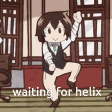 Helix Dazai GIF - Helix Dazai Waiting GIFs