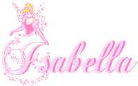Isabella Isabella Name Sticker