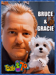a picture of bruce and gracie from totally 80 's
