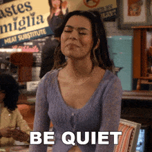 Be Quiet Carly GIF - Be Quiet Carly Icarly GIFs