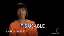 Its Usable Angela Bassett GIF - Its Usable Angela Bassett World Water Day GIFs