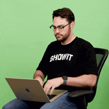 Showit Looking Into It GIF
