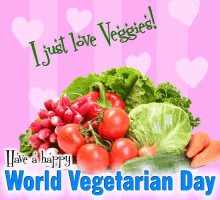 Happy World Vegetarian Day GIF - Happy World Vegetarian Day GIFs