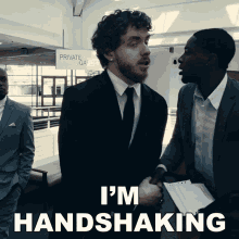 Im Handshaking Jack Harlow GIF