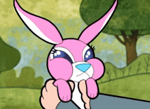 Bunny Scary GIF - Bunny Scary Cute GIFs