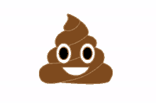 shit poop cute smile animated