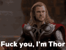 Fuck You Thor GIF - Fuck You Thor Hammer GIFs