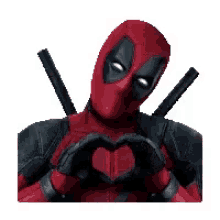 Deadpool Heart GIF - Deadpool Heart GIFs