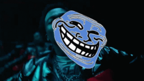 Troll Face Crying Laughing - Discover & Share GIFs