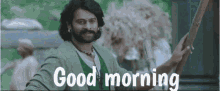 Good Morning Prabhas GIF - Good Morning Prabhas Anushka GIFs