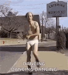 weird dancing underwear party hard funny