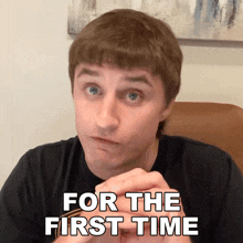 For The First Time Danny Mullen GIF - For The First Time Danny Mullen At The Very Beginning GIFs