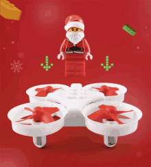 Santa Flying Flying Santa GIF - Santa Flying Flying Santa Drone GIFs