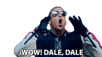 Wow Dale Dale Daddy Yankee Sticker - Wow Dale Dale Daddy Yankee Con Calma Stickers