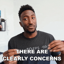 There Are Clearly Concerns Marques Brownlee GIF - There Are Clearly Concerns Marques Brownlee There Are Some Concerns GIFs