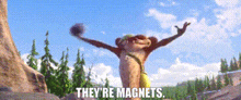 Ice Age Buck Wild GIF - Ice Age Buck Wild Theyre Magnets GIFs