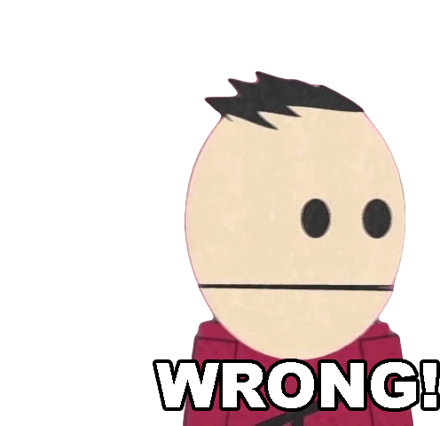 Wrong Terrance Sticker - Wrong Terrance South Park Stickers