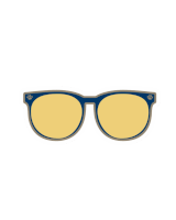a pair of sunglasses with a paw print on the frames
