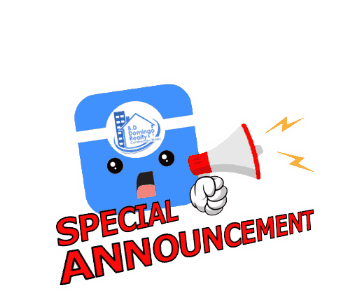 Special Announcement Sticker - Special Announcement Bddomingorealty Stickers