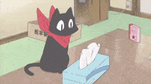 Nichijou Sakamoto-san GIF - Nichijou Sakamoto-san Anime Cat GIFs