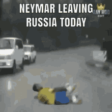 Neymar Rolling GIF