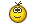 a pixel art of a smiley face with a hand pointing to it .