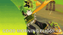 Good Morning Elios GIF - Good Morning Elios Elio GIFs