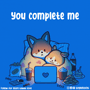 You-complete-me I-love-you GIF - You-complete-me I-love-you Love-you GIFs