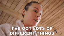 Ive Got Lots Of Different Things Brie Larson GIF - Ive Got Lots Of Different Things Brie Larson I Got So Many Things GIFs