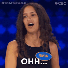 Ohh Kayla GIF - Ohh Kayla Family Feud Canada GIFs