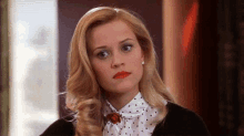 Thinking - Legally Blonde GIF