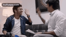 Happy.Gif GIF - Happy Looking At Each Other High Five GIFs