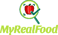 My Real Food Real Fooding Sticker