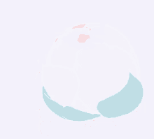 a pink flower with white petals is against a white background