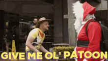 aunty donna cowdoy in the city looking for cowdoy instead of promoting our netflix show ol patoon patoon