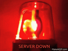 Server Down Alert GIF