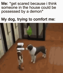 Dog Meme Comfort GIF - Dog Meme Comfort Hug GIFs